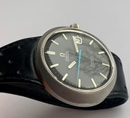 Omega Genève Dynamic automatic c 1972 - black dial